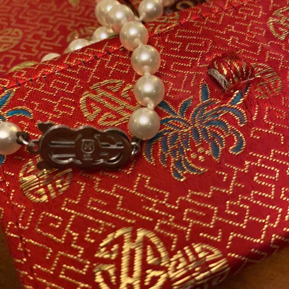 AUTH 1980s MIKIMOTO AKOYA CULTURED PEARL NECKLACE LANE CRAWFORD NECKLACE - Picture 17 of 17